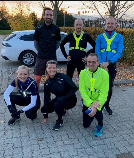 Holdet der stod til start kl 1800